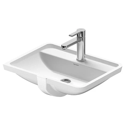 Duravit Starck 3 490mm 1TH Under Counter Basin 2 Duravit Starck 3 490mm 1TH Under Counter Basin - Image 2