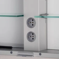 Keuco Royal Match 1000mm Semi-Recessed LED Illuminated Mirror Cabinet -Modern Bath Shop 12801171331 d6