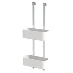 Tiger 2-Store Hanging Shower Rack - White -Modern Bath Shop 1500210146 d2