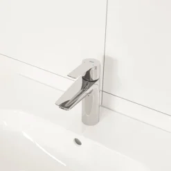 Grohe QuickFix Start M-Size Mono Basin Mixer With Pop-up Waste 9 Grohe QuickFix Start M-Size Mono Basin Mixer With Pop-up Waste -Modern Bath Shop 23455002 d4