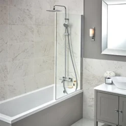 Hansgrohe Vernis Shape Showerpipe 230 Thermostatic Bath Shower Mixer