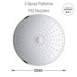 Grohe Euphoria SmartControl 260 MONO Shower System With Bath Mixer -Modern Bath Shop 26510000 d6