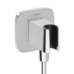 Hansgrohe FixFit Q Wall Outlet With Shower Holder
