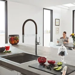 Grohe Essence Professional Kitchen Sink Mixer - SuperSteel -Modern Bath Shop 30294dc0 d2