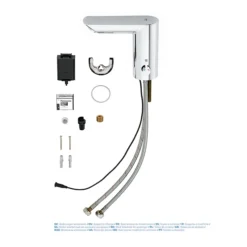 Grohe Bau Cosmopolitan E Infra-Red Electronic Basin Mixer -Modern Bath Shop 36451000 d3