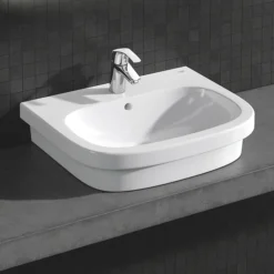 Grohe Euro 600mm 1TH Counter Top Basin 7 Grohe Euro 600mm 1TH Counter Top Basin -Modern Bath Shop 39337000 d2
