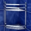 Satina Bathroom Storage Basket - Double Corner