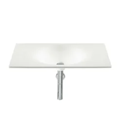 Roca - Kalahari-N Single Bowl Wall Mounted Basin - 650mm - 0 Or 1 Tap Hole Option