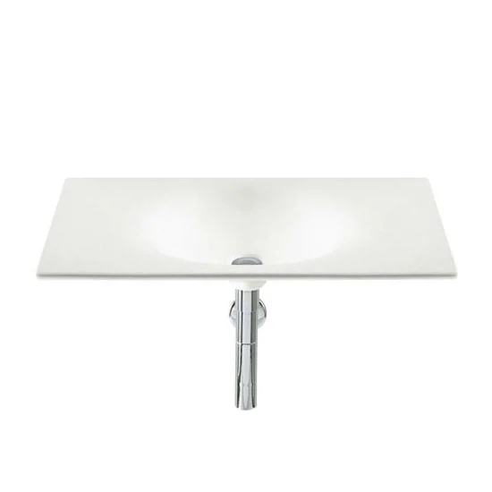 Roca - Kalahari-N Single Bowl Wall Mounted Basin - 650mm - 0 Or 1 Tap Hole Option 3 Roca - Kalahari-N Single Bowl Wall Mounted Basin - 650mm - 0 Or 1 Tap Hole Option - Image 3