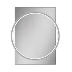 HIB Solas 60 LED Illuminated Mirror (Chrome Frame) -Modern Bath Shop 79510600 d1