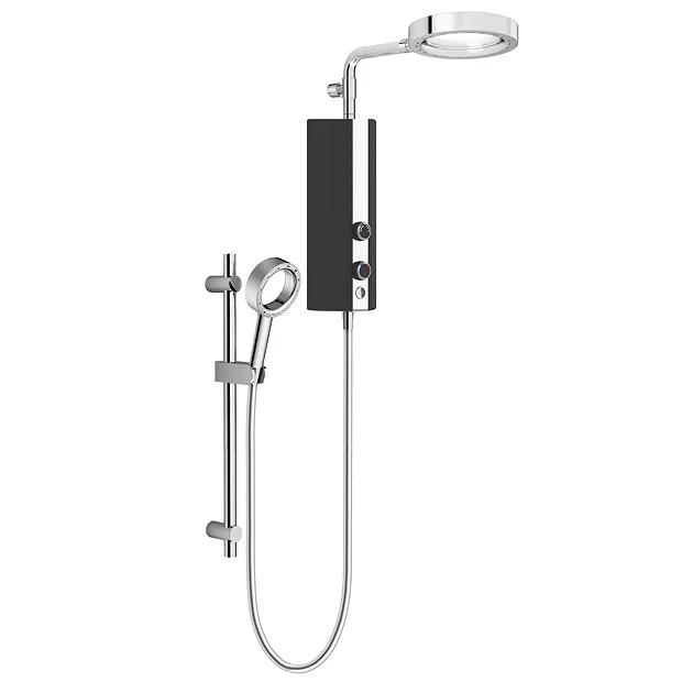 AQUAS AquaMax Flex Manual X-Jet 9.5KW Black Electric Shower 2 AQUAS AquaMax Flex Manual X-Jet 9.5KW Black Electric Shower - Image 2