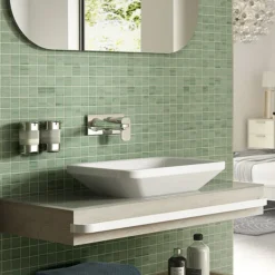 Ideal Standard Tonic II 180mm Spout Wall Mounted Basin Mixer -Modern Bath Shop a6334aaa5948nu d2