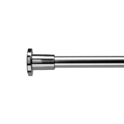 Croydex 8' 6" Self Supporting Telescopic Shower Cubicle Rod - Chrome -Modern Bath Shop ad102000ai1
