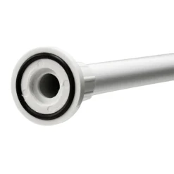 Croydex 8' 6" Telescopic White Shower Rod -Modern Bath Shop ad102022ai1