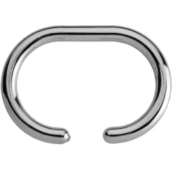 Croydex 12 C-Type Shower Curtain Rings - Chrome -Modern Bath Shop ak142141ai2