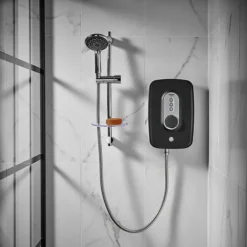 Triton Danzi 9.5kw Electric Shower - Black -Modern Bath Shop ardanz08blk d1
