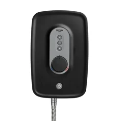 Triton Danzi 9.5kw Electric Shower - Black -Modern Bath Shop ardanz08blk d2