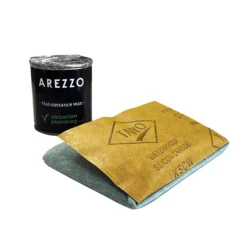 Arezzo Stone White Terrazzo Effect Conical Counter Top Basin - 405mm Diameter -Modern Bath Shop az10wt d2