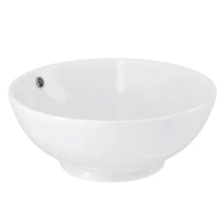 Arezzo Stone Resin Floating Basin Shelf Inc. 2 Round Basins - 1200mm Wide -Modern Bath Shop az12mwslfb1 d2