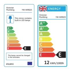 Arezzo 600mm Round Colour Changing LED Illuminated Bathroom Mirror With Bluetooth + Anti-Fog -Modern Bath Shop azmir025 d2