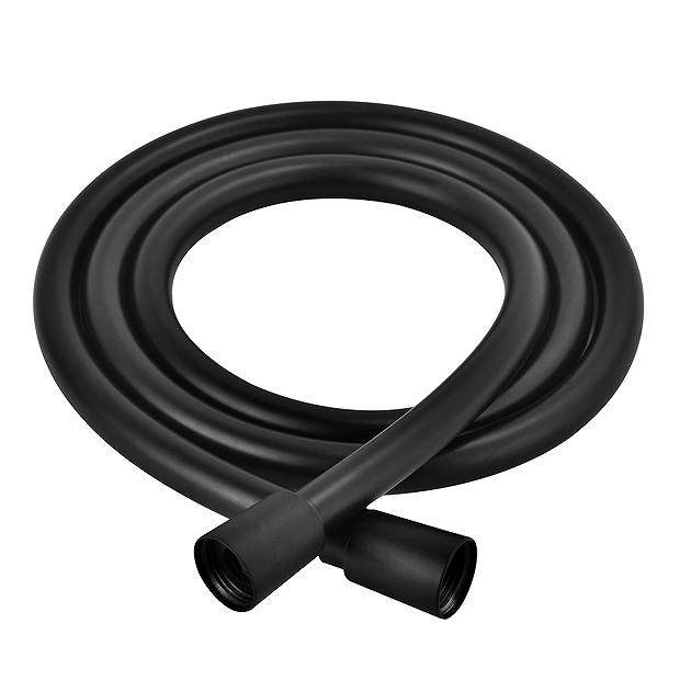 Arezzo 1.75m Smooth Shower Hose Matt Black 1 Arezzo 1.75m Smooth Shower Hose Matt Black