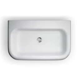 Clearwater - Large Traditional Roll Top Basin With Stainless Steel Stand - W750 X D470mm -Modern Bath Shop b9eb9esd1
