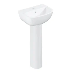 Grohe Bau 450mm 1TH Basin + Full Pedestal