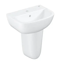 Grohe Bau 450mm 1TH Basin + Half Pedestal