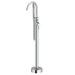 BagnoDesign M-Line Diffusion Chrome Freestanding Bath Shower Mixer