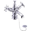 Burlington Birkenhead Regent Basin Mixer Tap With Plug And Chain
