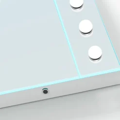 Arezzo Bulb 800 X 600mm LED Illuminated Mirror With Motion Sensor + Anti-Fog