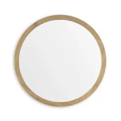 EcoDelux 600mm Bamboo Frame Round Mirror 7 EcoDelux 600mm Bamboo Frame Round Mirror -Modern Bath Shop bmb60mir d1