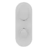 Bosa Modern Shower Package With Concealed Valve + Round Rainfall Head