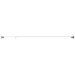 Croydex 8' 6" Telescopic White Shower Rod -Modern Bath Shop croydextelescopicwhiteshowerrodad102022d1