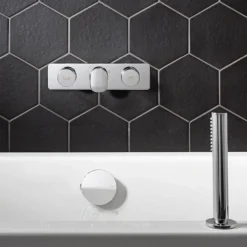 Crosswater - Dial Pier 2 Control Bath Valve -Modern Bath Shop dialpier5 d3