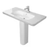 Duravit DuraStyle 1000mm 1TH Basin + Full Pedestal