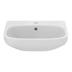 Ideal Standard I.Life A 500mm 1TH Semi-Recessed Basin -Modern Bath Shop e246701 d3
