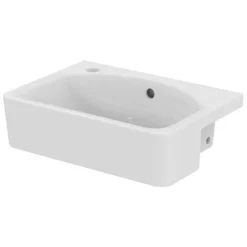 Ideal Standard Concept Space Cube 50cm 1TH Semi-Countertop Basin (Left Hand)