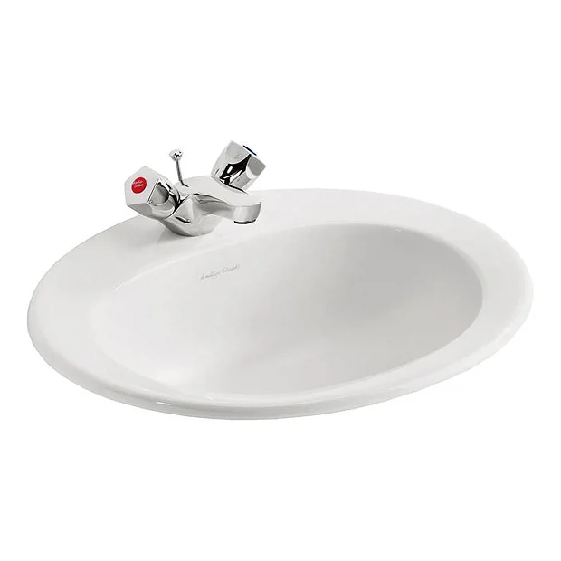 Armitage Shanks Sandringham 21 50cm Inset Countertop Washbasin 1 Armitage Shanks Sandringham 21 50cm Inset Countertop Washbasin