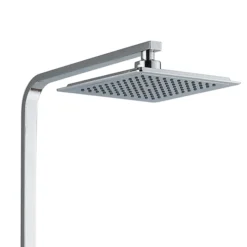 Summit Modern Square Thermostatic Shower - Chrome -Modern Bath Shop egck01detail1