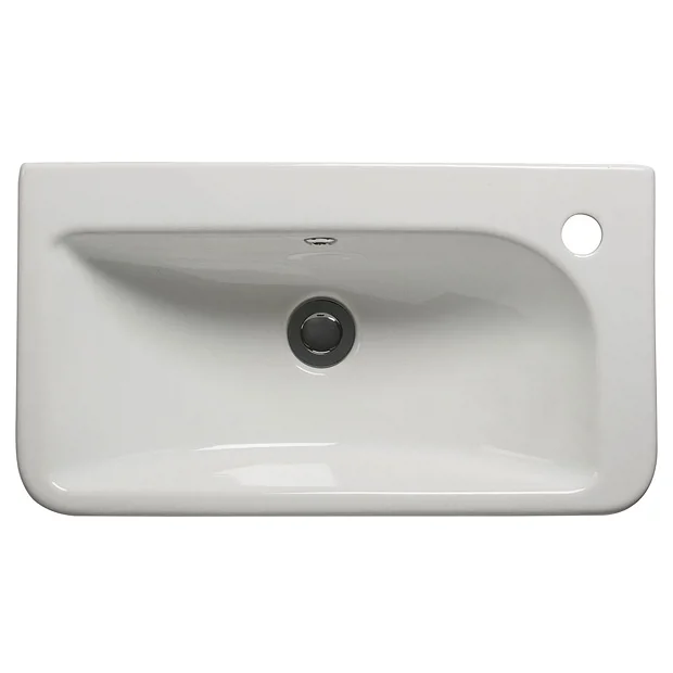 Roper Rhodes Geo 540mm Slimline Semi-Countertop Basin 2 Roper Rhodes Geo 540mm Slimline Semi-Countertop Basin - Image 2