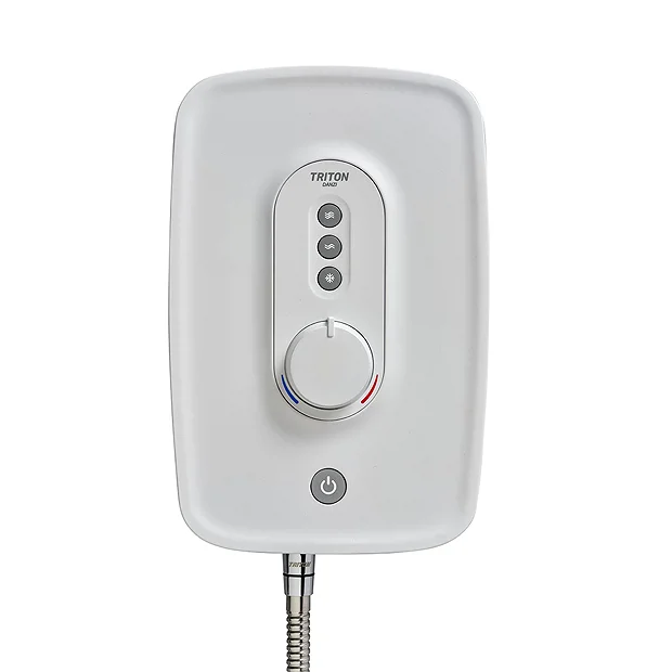 Triton Danzi DuElec 10.5kw Electric Shower - White 3 Triton Danzi DuElec 10.5kw Electric Shower - White - Image 3