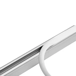 Croydex Slenderline Silver Shower Rail Kit -Modern Bath Shop gp87000ai4