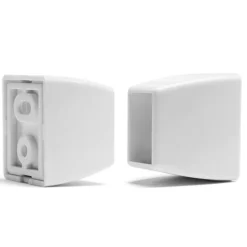 Croydex Slenderline White Shower Rail Kit -Modern Bath Shop gp87001ai4