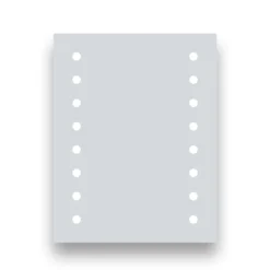 Brooklyn Dot 390 X 500mm Battery Operated Illuminated LED Mirror -Modern Bath Shop gs014x7bt d1