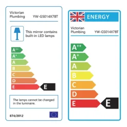 Brooklyn Dot 390 X 500mm Battery Operated Illuminated LED Mirror -Modern Bath Shop gs014x7bt d2