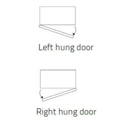 Miller - Traditional 1903 Arched Mirror Cabinet -Modern Bath Shop hinged ln