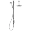 Aqualisa ISystem Smart Shower Exposed With Adjustable And Ceiling Fixed Heads