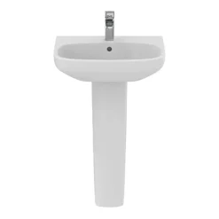 Ideal Standard I.Life A 1TH Washbasin + Full Pedestal -Modern Bath Shop isila55fp d3
