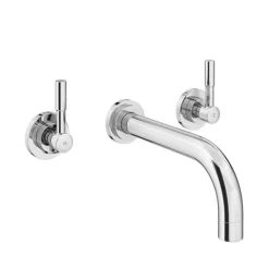 Lazio Counter Top Basin + Wall Mounted Basin Mixer Tap -Modern Bath Shop laziocountertopbasinincwallmountedbasinmixertapd2